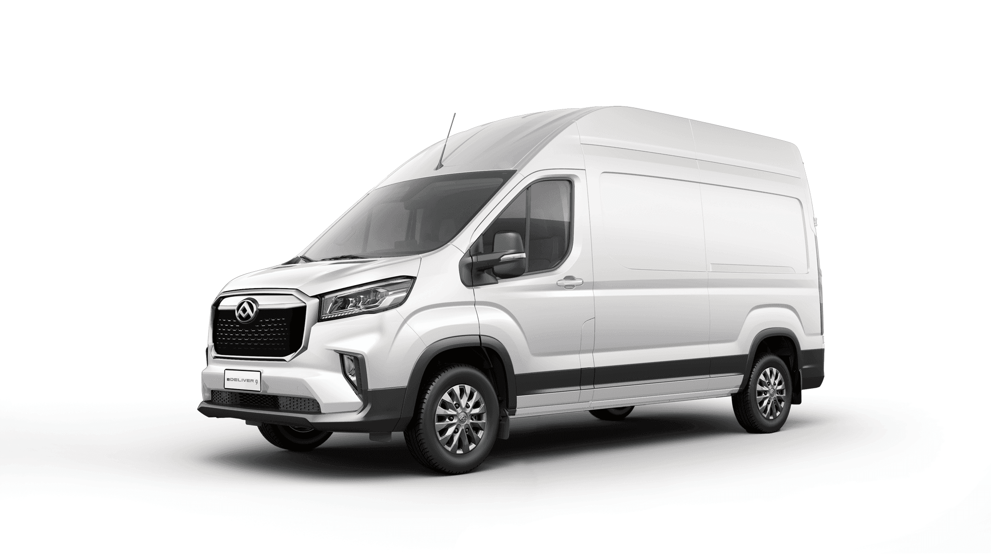 Maxus eDeliver9 PV Wit schuin vooraanzicht
